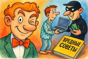 🔎 Как не надо делать: вредные советы для тех, кто хочет стать жертвой мошенников 🚫 🔎 Как не надо делать: вредные советы для тех, кто хочет стать жертвой мошенников 🚫.